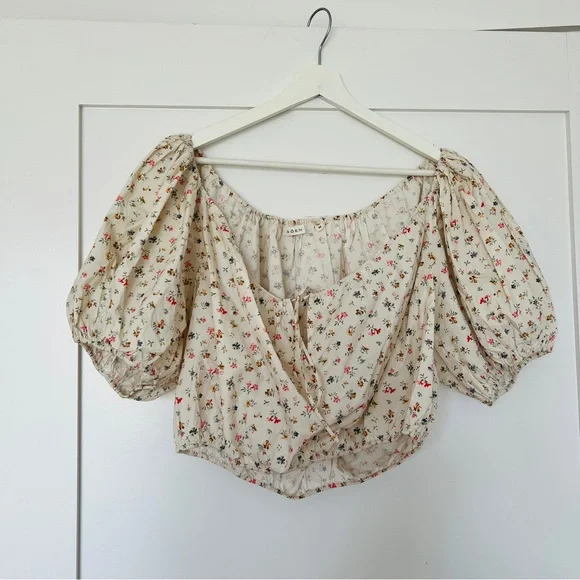 Doen Topaz Top in Cottage Breeze Floral size Medium - Picture 2 of 8